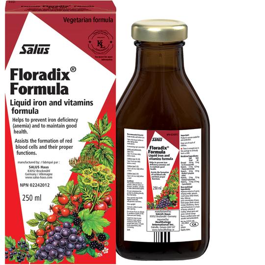 Healthology -Salus Floradix Formula Liquid Iron
