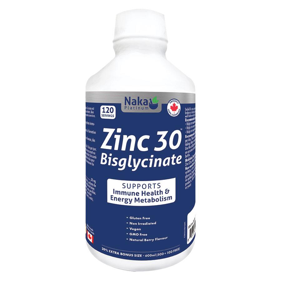 Naka - Zinc 30 Bisglycinate