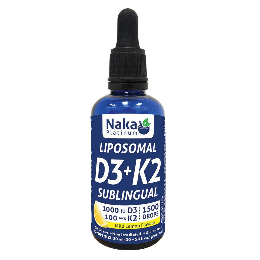 Naka - D3+K2 (sublingual)