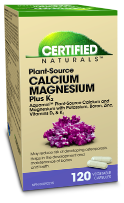 Certified Naturals - Calcium Magnesium +K2