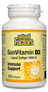 Natural Factors - Vitamin D3 (1000IU)