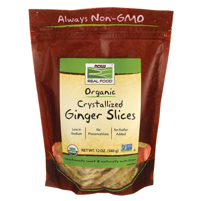 NOW - Crystallized Ginger Slices