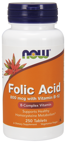 NOW - Folic Acid (800mcg)