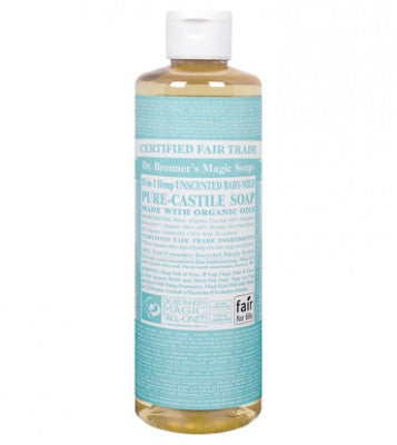 Dr. Bronner's - Unscented Liquid Soap