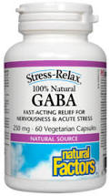 Natural Factors 100% Natural Gaba