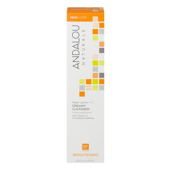 Andalou Meyer Lemon + C Creamy Cleanser - 6oz