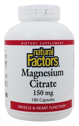 Natural Factors - Magnesium Citrate 150mg