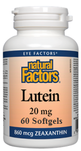 Natural Factors - Lutein 20mg