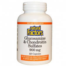 Natural Factors Glucosamine & Chondroitin Sulfate 900mg