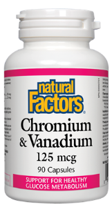 Natural Factors - Chromium & Vanadium