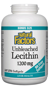 Natural Factors Lecithin 1200mg
