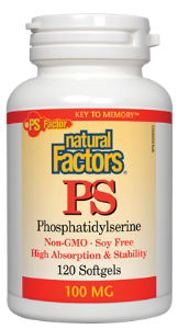 Natural Factors PS Phosphatidylserine 100mg