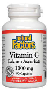 Natural Factors - Vitamin C (Calcium Ascorbate) 1000mg