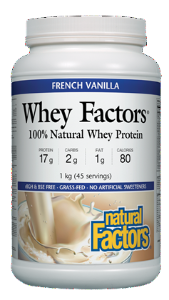 Natural Factors Whey Factors Protein Powder