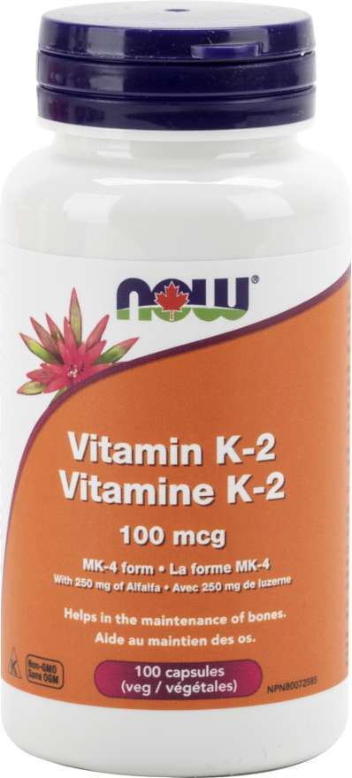 NOW - Vitamin K2 (100mcg)