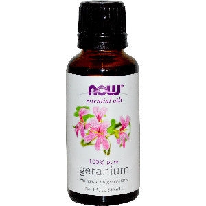 NOW - 100% Pure Geranium Essential Oil
