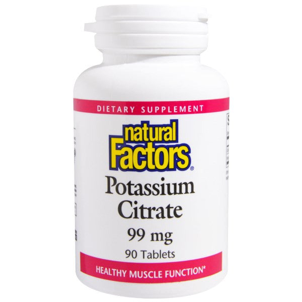 Natural Factors - Potassium 99mg