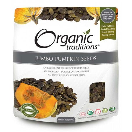 Organic Traditions - Jumbo Pumpkin Seeds