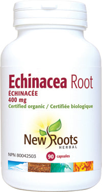 New Roots Non GMO Echinacea Root 90 caps